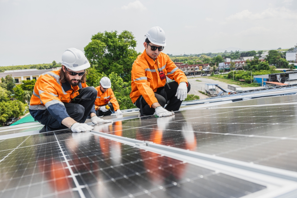 The Difference Between Cleaning and Servicing Solar Panels